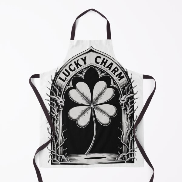 Item preview, Gothic Dark Fantasy Four-Leaf Clover designed and sold by Bloomkept.