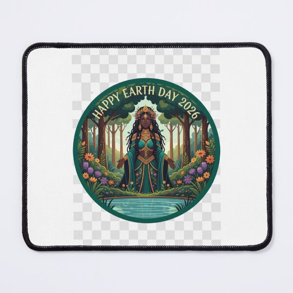 Item preview, Happy Earth Day From Gaia designed and sold by Black Lion Art.