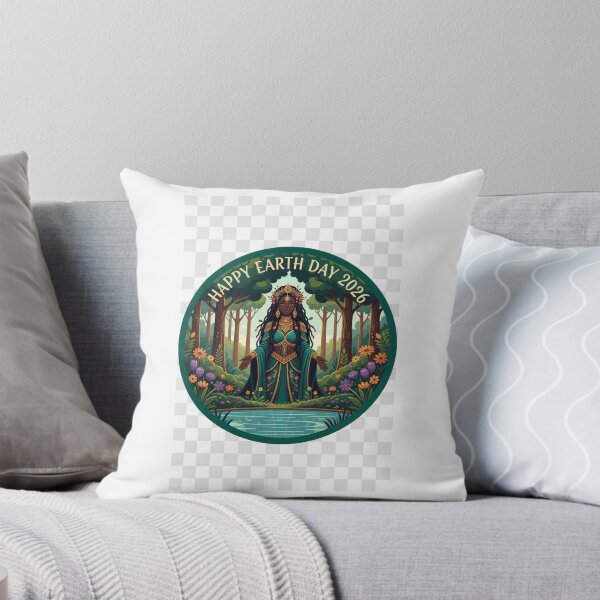 Item preview, Happy Earth Day From Gaia  designed and sold by Black Lion Art.