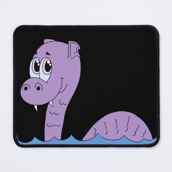 Item preview, Purple Kawaii Creature Loch Ness Monster designed and sold by CozyCritters8.