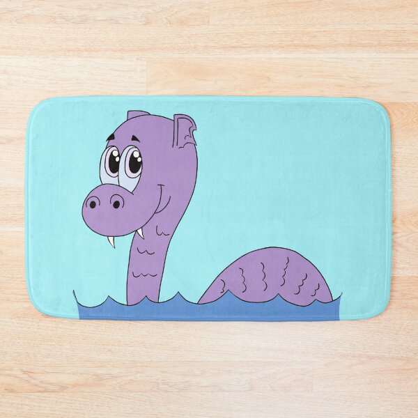 Item preview, Purple Kawaii Creature Loch Ness Monster designed and sold by CozyCritters8.