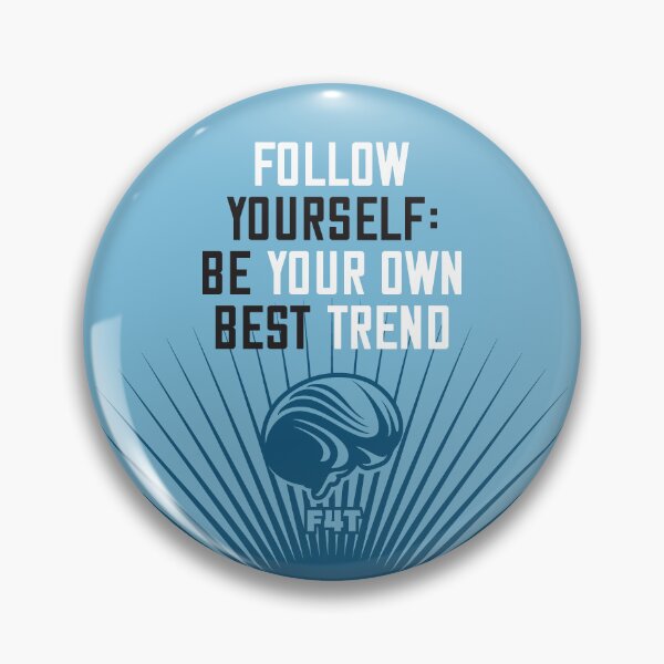 Item preview, Follow Yourself: Be Your Own Best Trend (black frame) designed and sold by FUD-4-THOT.