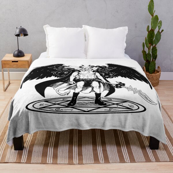 Item preview, Dark Winged Warrior King in Black Ink designed and sold by InkStation24.