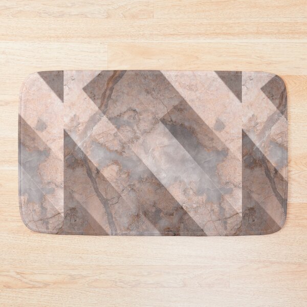 Item preview, Marble Geometry – Elegant Copper & Charcoal Pattern designed and sold by KI-Kunstwerk.