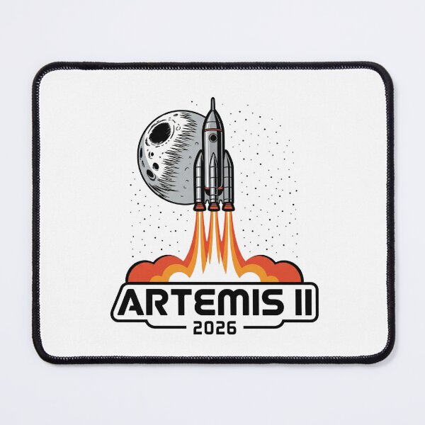 Artikelvorschau, Artemis II Lunch to the Moon entworfen und verkauft von Zellamiller.