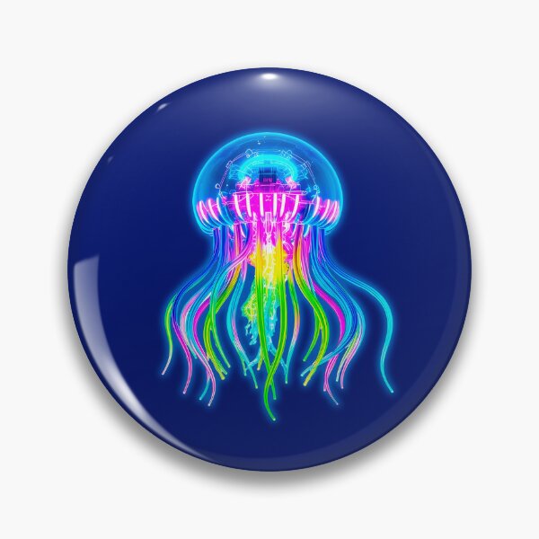 Item preview, Cybernetic Jellyfish Nexus - Deep Data Current Art designed and sold by powersunlight.