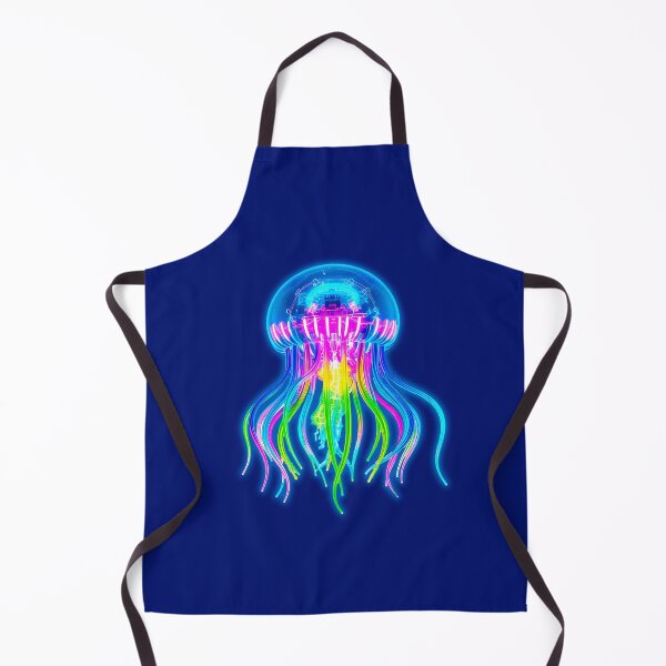 Item preview, Cybernetic Jellyfish Nexus - Deep Data Current Art designed and sold by powersunlight.
