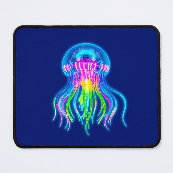 Item preview, Cybernetic Jellyfish Nexus - Deep Data Current Art designed and sold by powersunlight.