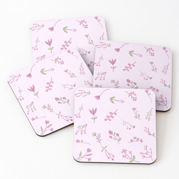 Item preview, Minimalist Pink Floral Notebook – Soft Pastel Botanical Aesthetic Journal for School & Daily Writing designed and sold by FestivityFinds.