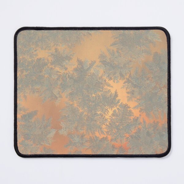 Item preview, Golden Ice Crystals – Winter Morning Glow designed and sold by KI-Kunstwerk.