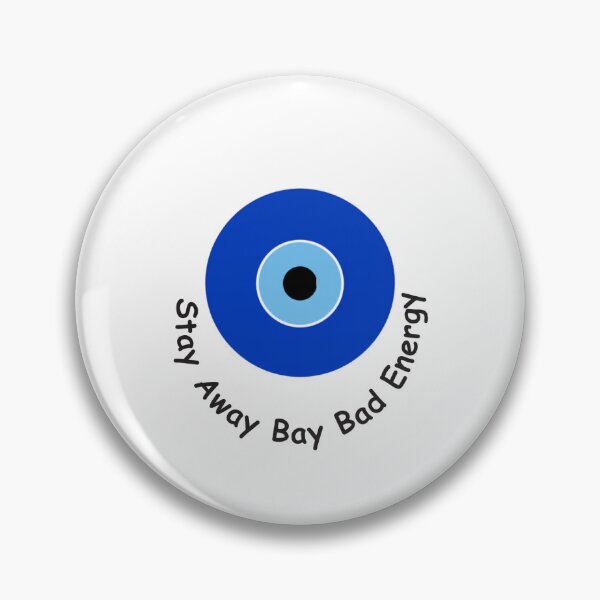 Item preview, Stay Away Bad Energy Evil Eye Sticker | Nazar Protection Symbol designed and sold by StickifyZone69.