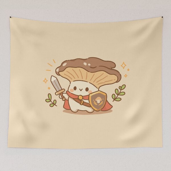 Item preview, Knight Mushroom designed and sold by Laís's art.