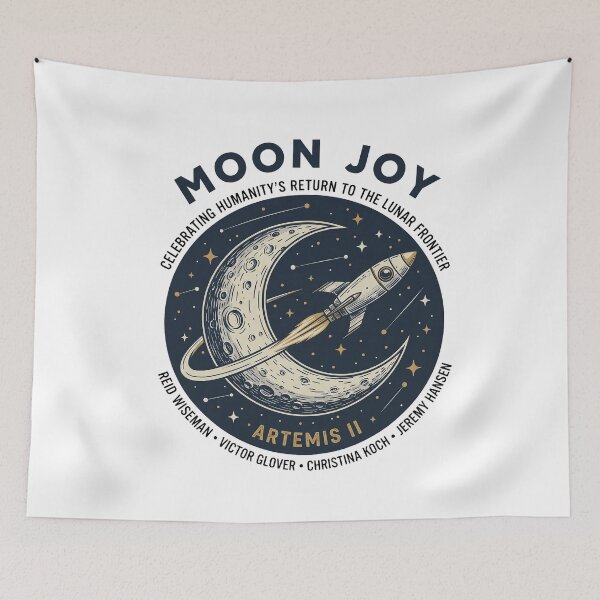 Item preview, Moon Joy - Artemis ii designed and sold by Zellamiller.