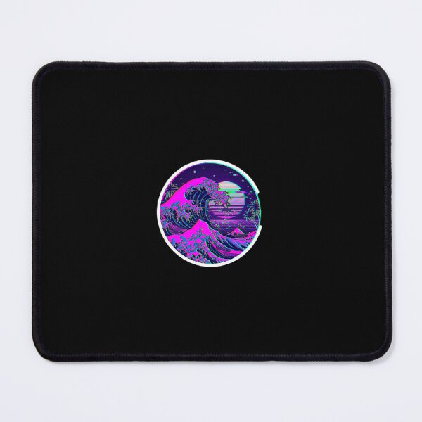 Item preview, Glitch Vaporwave Wave Design designed and sold by Venti waves.