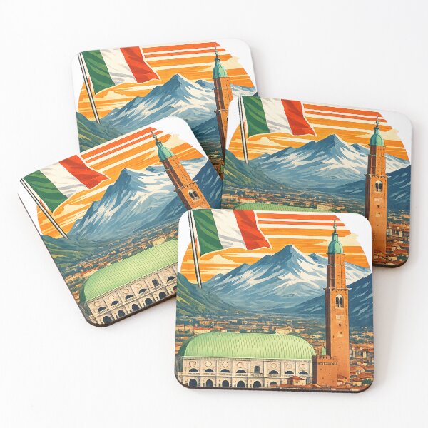 Item preview, Italy Vicenza - Retro Art designed and sold by erkinmaddison.
