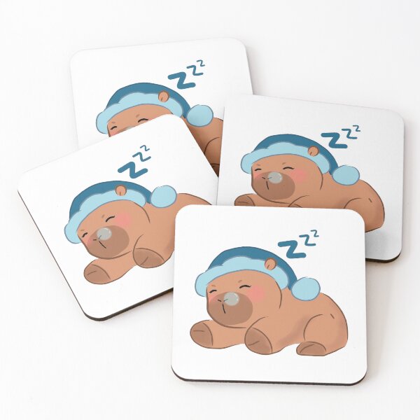 Item preview, Sleepy capybara designed and sold by LaDoncella14.