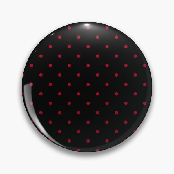 Item preview, Red Small Polka Dots On Black designed and sold by POLKAIWERX.