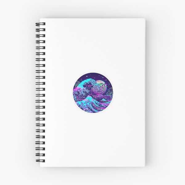 Item preview, Neon Vaporwave Wave Aesthetic Design designed and sold by Venti waves.