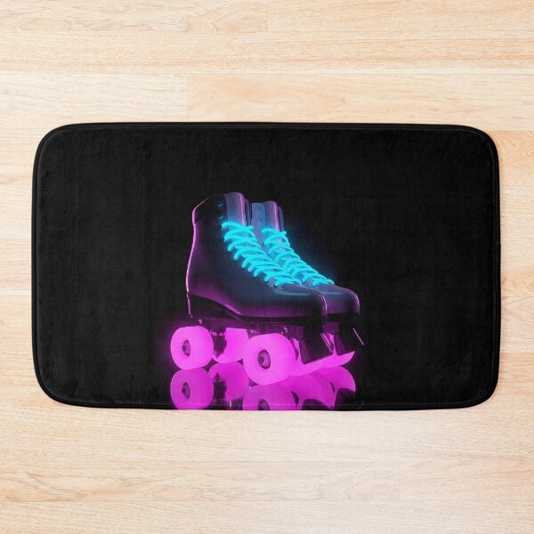 Item preview, Neon Roller Skates Retro Pair Glow designed and sold by powersunlight.