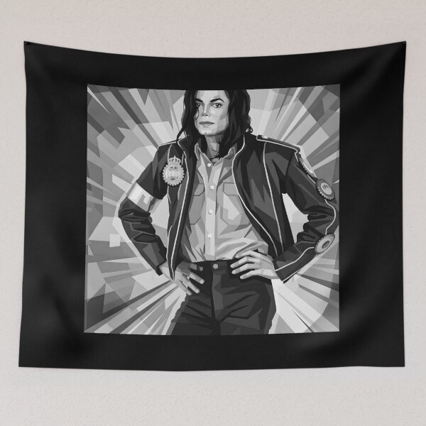 Item preview, Michael Jackson grayscale  designed and sold by Japanese art.