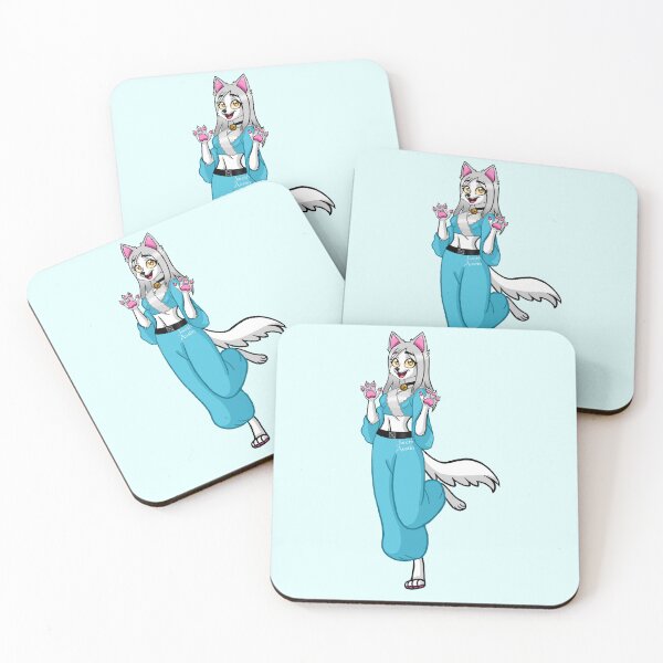 Item preview, Isa the White Dog Demon designed and sold by Dafu Arts.