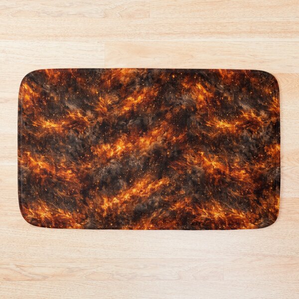 Item preview, Fiery Supernova – Abstract Lava & Smoke Pattern designed and sold by KI-Kunstwerk.