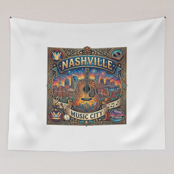 Item preview, NASHVILLE designed and sold by likbatonboot.