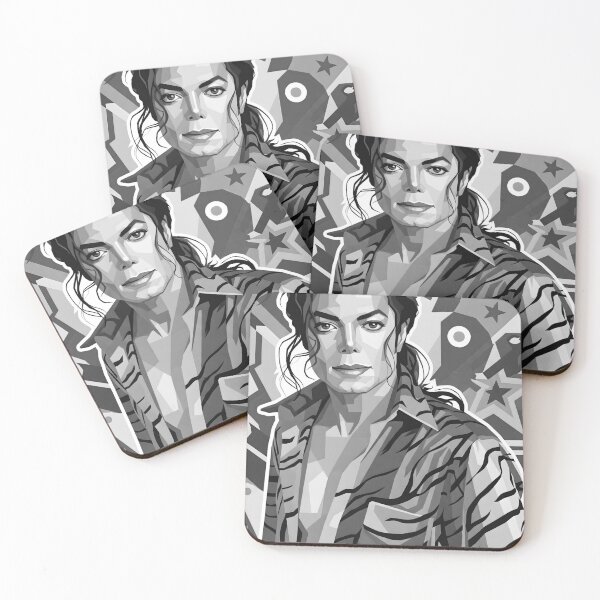 Artikelvorschau, Michael Jackson (Graustufen) entworfen und verkauft von Japanese art.