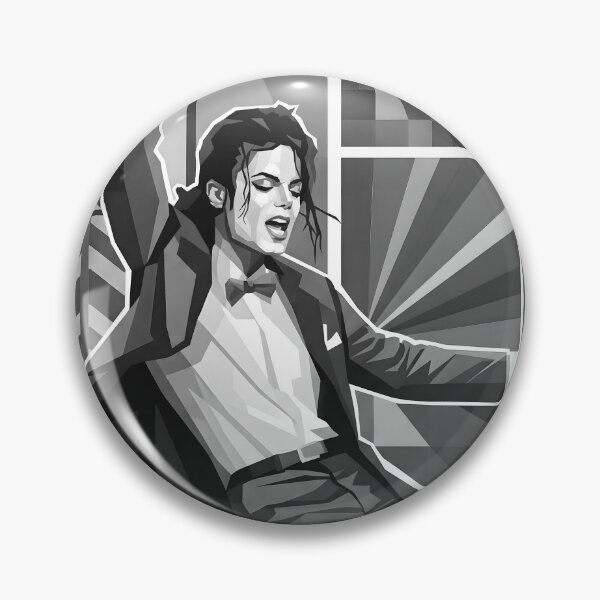 Item preview, Michael Jackson en escala de grises designed and sold by Japanese art.