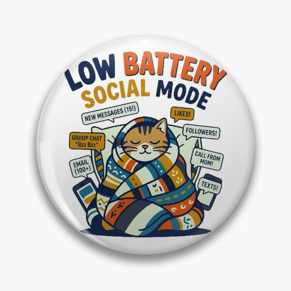 Item preview, Funny Introvert Cat Shirt Socially Selective Mood designed and sold by ManikRaja.