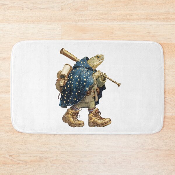 Item preview, Slow Seeker Turtle – Fantasy Astronomer Animal with Stars Cloak designed and sold by Anastasiia Yurevych.