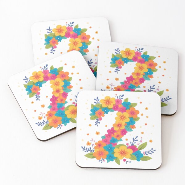 Item preview, Vibrant Floral Number Two Sticker designed and sold by KrisGraphic45.
