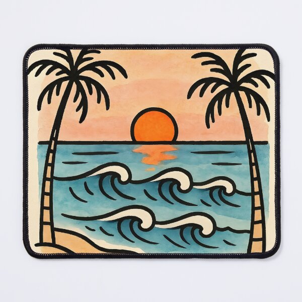 Item preview, Beach Sunset designed and sold by GraphicsClub.