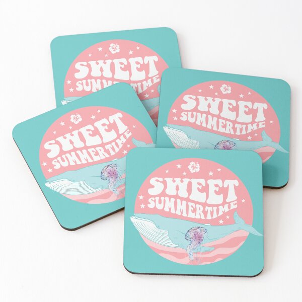 Item preview, Sweet Summertime With Marine Life Retro Style designed and sold by hurmerinta.