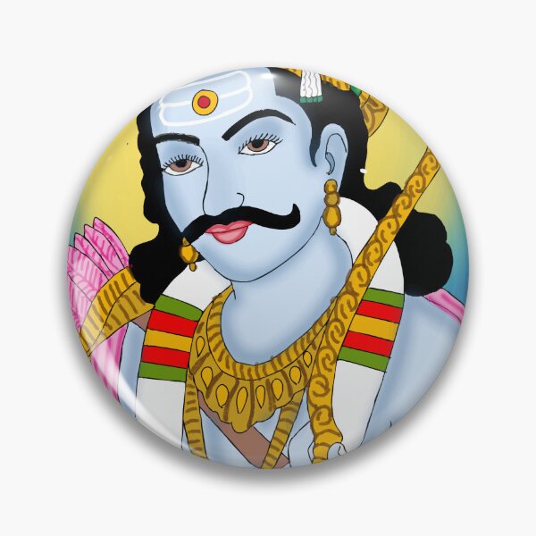 Item preview, Lord Shani Dev Design – Hindu Justice and Karma God Artwork designed and sold by Harshit_Digital_Arts.