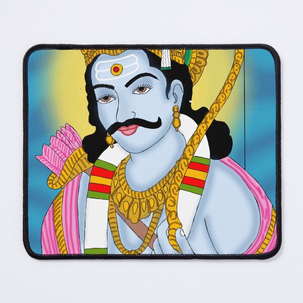 Item preview, Lord Shani Dev Design – Hindu Justice and Karma God Artwork designed and sold by Harshit_Digital_Arts.