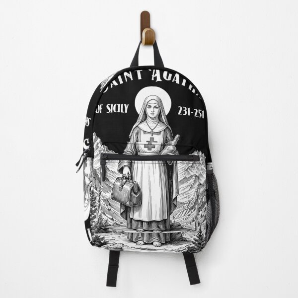 Item preview, Nurse Patron Saint Agatha Vintage Nursing School Nurses designed and sold by GrandeDuc.
