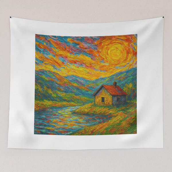 Item preview, House by the Burning Sky designed and sold by Vivid Trace.