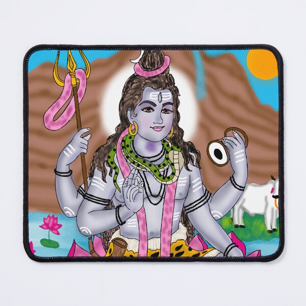 Item preview, Mahadev Shiva Divine Design – Cosmic Hindu God Spiritual Artwork designed and sold by Harshit_Digital_Arts.