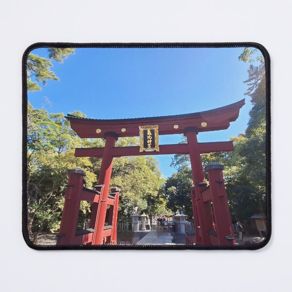 Item preview, Torii gate of Kehi Shrine in Tsuruga City, Japan designed and sold by Susan4Travel.