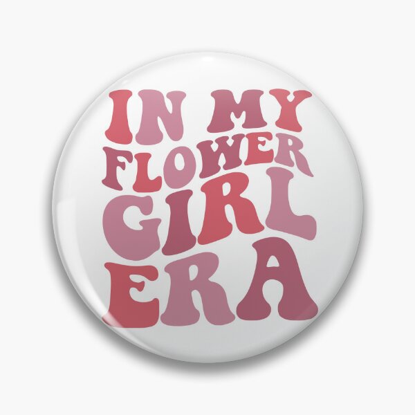 Item preview, Funny Cute in My Flower Girl Era Retro Groovy Flower designed and sold by MdEchoSTS.