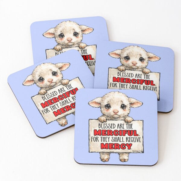 Item preview, Blessed Are The Merciful designed and sold by Lion and Lamb Design.