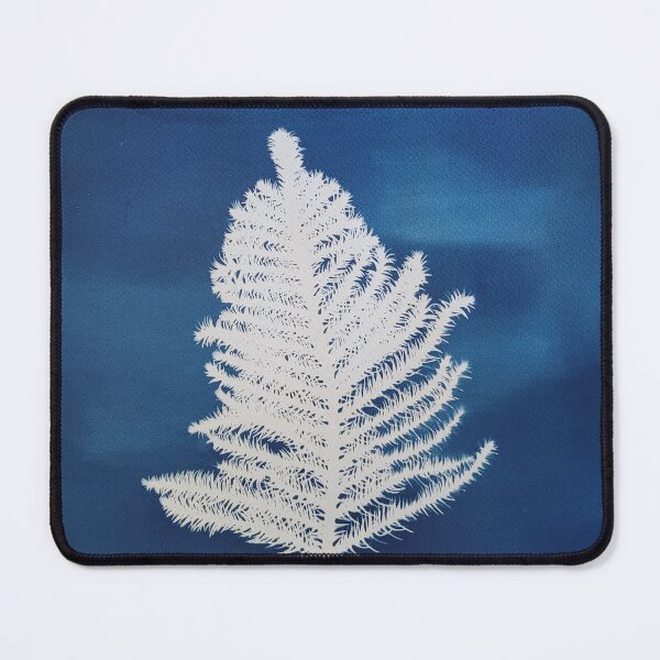 Item preview, Norfolk Island Pine Branch Cyanotype designed and sold by MineralPhotos.