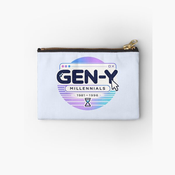 Item preview, Gen-Y Millennials Retro Digital: 1981-1996 Pixel UI Aesthetic Design designed and sold by Bratak.