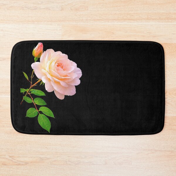 Item preview, Luxury Delicate Pink Rose wth a Bud Close-up Shapes Mania designed and sold by Shapes-Mania.
