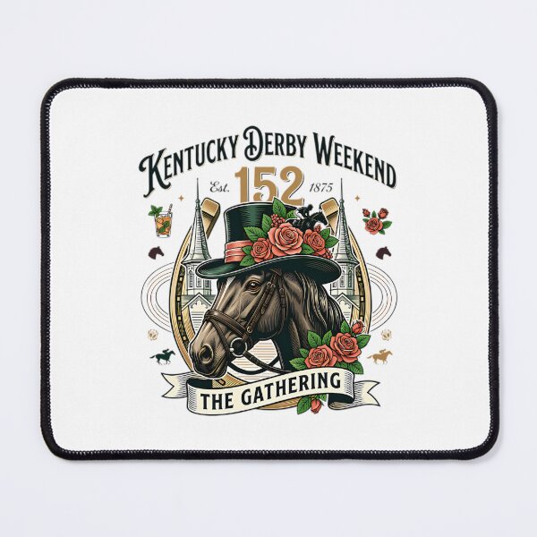 Item preview, Kentucky Derby - Kentucky Derby Celebrating 152 Years, Horse Racing, Kentuck Derby Day designed and sold by NonBuyingData.