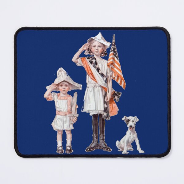 Item preview, Young American Patriots | JC Leyendecker Funny USA Painting designed and sold by Based History.