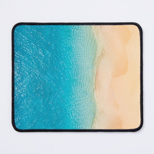 Item preview, Pristine Aerial Top View Tropical Beach Wall Art designed and sold by icemanphotos.