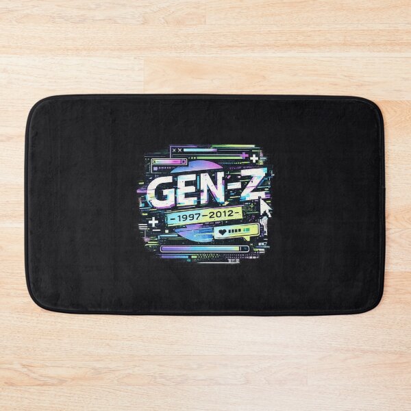 Item preview, Gen-Z Glitch Streetwear: 1997-2012 Cyberpunk Digital Aesthetic Design designed and sold by Bratak.