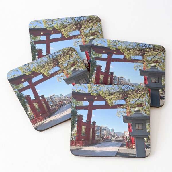 Item preview, Otorii (Great Gate) with lantern at Kehi Shrine in Tsuruga City, Japan designed and sold by Susan4Travel.